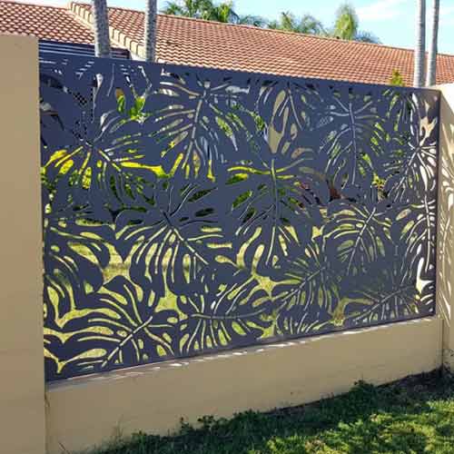 Laser Cut Screen Panel Decorative Screens Panels Outdoor Metal Privacy Screens