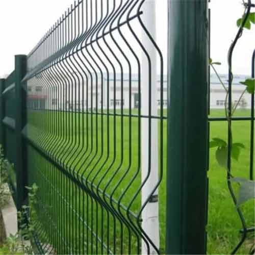 garden metal fence outdoor garden curved 3d fence panel
