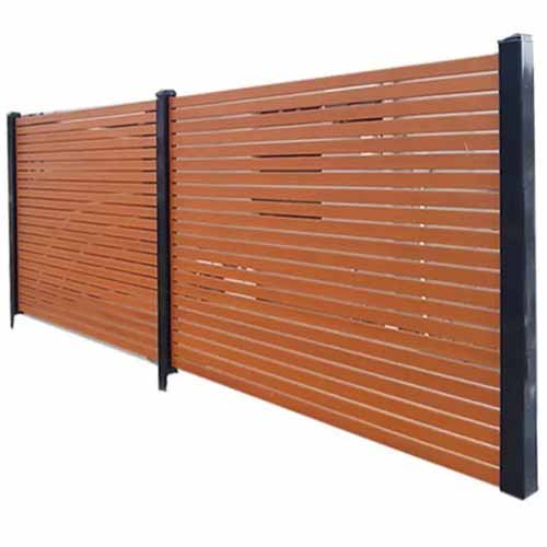 Traditional Garden Privacy Hedge Aluminium Fence Slats
