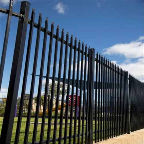 split rail fence privacy fencing galvanized metal garden fence wire mesh steel security tube fence