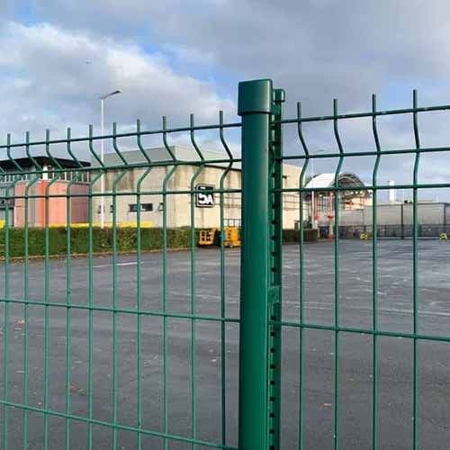 Easily Assembled 3D Wire Mesh Fence Customized 3D Metal Fencing Trellis Panels