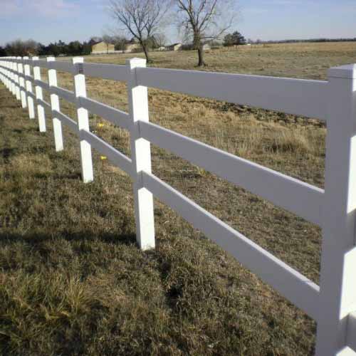Split Rail Fence - Natural Rot Resistance & Durability