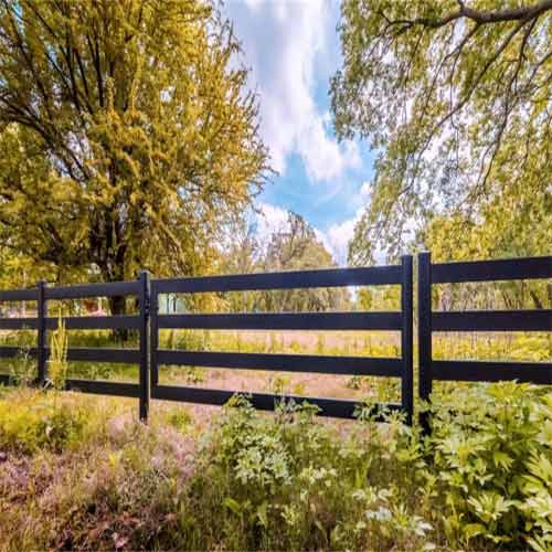Estate Split Rail Fence - Grand Entrance & Perimeter Definition
